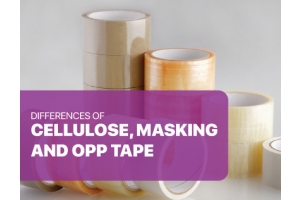 Differences of Cellulose Tape, Masking Tape and OPP Tape