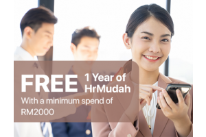 Free 1 Year of HrMudah Server Subscription