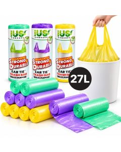 IUS Concept Bio-D Ear Tie Trash Bag 27L 20pcs Random Scent