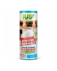 IUS Concept Drawstring Trash Bag L 60L 10pcs