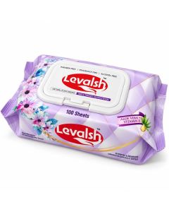Levalsh Antibacterial Wipes Wet Tissues 100 Sheets