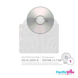 CD-R / DVD-R (With Refill Clear Bag)
