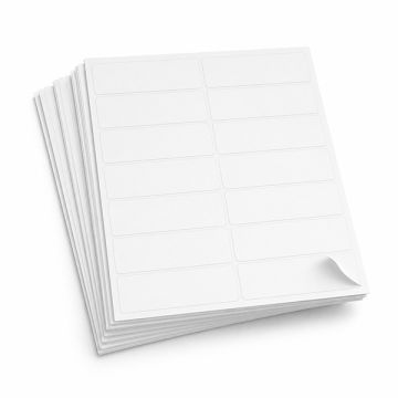 A4 Blank Size Sticker 16 Up 105 x 35mm 100 Sheets