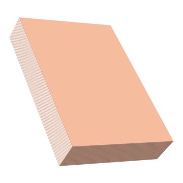 2 Sheet Card (A4) 120gsm Peach 100 Sheets