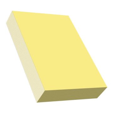 2 Sheet Card (A4) 120gsm Light Yellow 100 Sheets