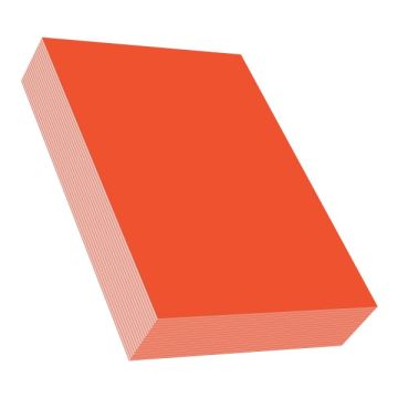 3 Sheet Card (A4) 160gsm Saffron Orange 100 Sheets