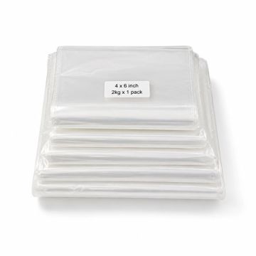 PP Plastic Bag 4 x 6 Inch 0.04mm 2kg Pack