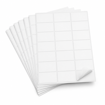 A4 Blank Size Sticker 30 Up 70 x 29.7mm 100 Sheets