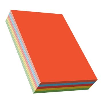 A4 Deep Colour Paper 80gsm Mix Colour 450 Sheets