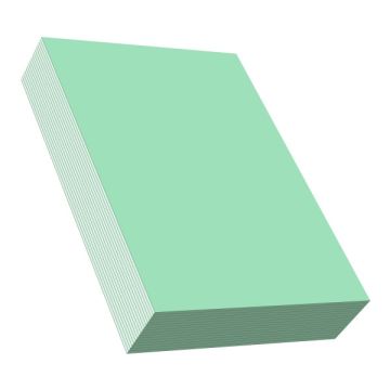 A4 Light Colour Copier Paper 80gsm Light Green 450 Sheets