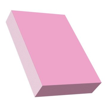 A4 Light Colour Copier Paper 80gsm Rose 450 Sheets