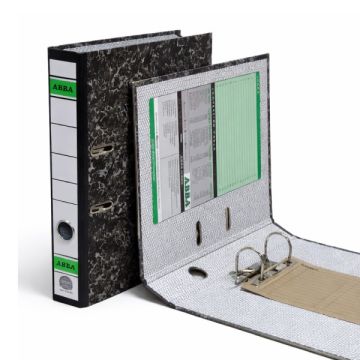 ABBA 406 Silver Lever Arch File 2 Inch Secure Binder