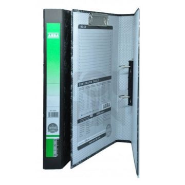 ABBA AB12000 2D Ring Binder File with Wire Clip F4 25mm