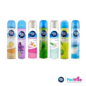 Ambi Pur Air Freshener Spray 300ml – Long-Lasting Room & Home Odour Eliminator (Random Fragrance)