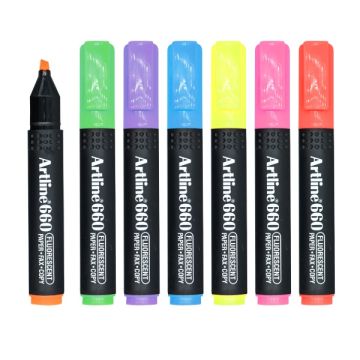 Artline 660 Highlighter Chisel 1-4mm