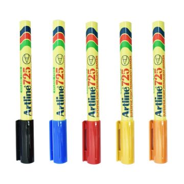 Artline 725 Permanent Marker Fine Tip 0.4mm