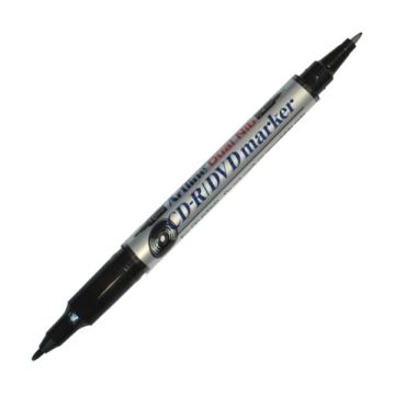 Artline 841T CD-R/DVD Marker Dual Nib Black