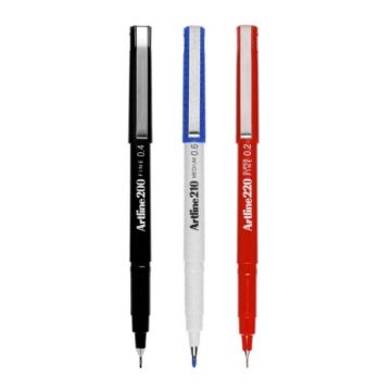 Artline Writing Pen Fineliner 0.2mm / 0.4mm / 0.6mm