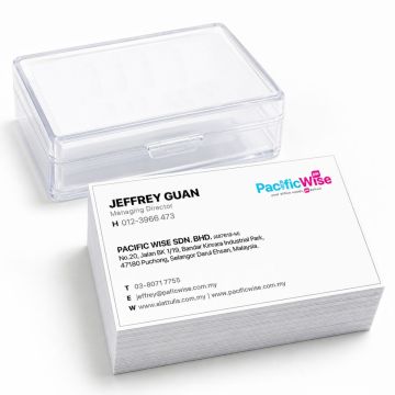 Customized Printing Name Card 250GSM Art Card | Single Sided
