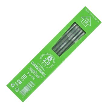 Baile 618 Pencil Lead 2.0mm 2B 12 Leads per Tube