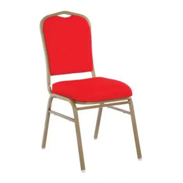 BQ-964 Gold Banquet Chair Stackable Fabric Seat