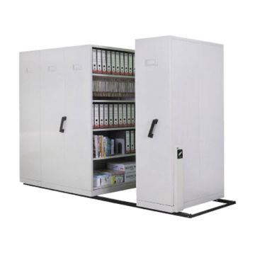 Pre-Order Hand Push Mobile Compactor 4/6/8/10 Bay Filing System