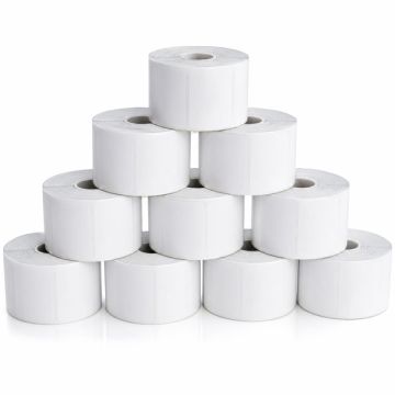 Blank Barcode Sticker Art Paper 10 Rolls