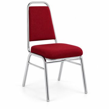 Pre-Order BQ-961 Banquet Chair Chrome Legs Fabric Stackable