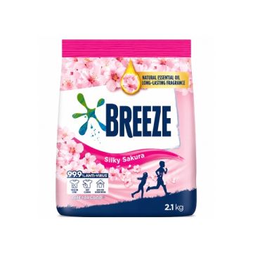 Breeze Powder Detergent Silky Sakura 2kg