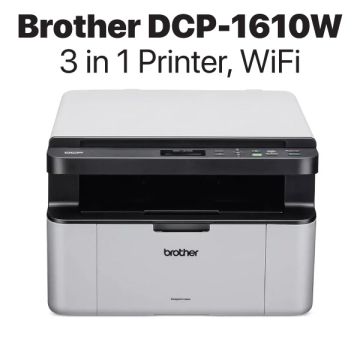 Brother DCP-1610W Mono Laser 3-in-1 Printer WiFi