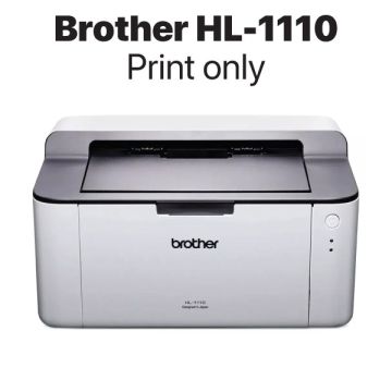 Brother HL-1110 Monochrome Laser Printer 20ppm USB