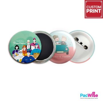 Customized Printing Button Badge – Affordable & Impactful Branding Tool