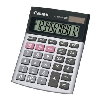 Canon LS-120HI III Calculator 12 Digit Dual Power Upright Display
