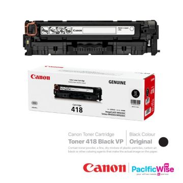Canon Toner Cartridge 418 Black VP (Original)
