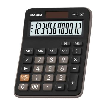 Casio MX-12B Calculator 12 Digit Dual Power Large Display