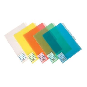 CBE L-Shape 3-Pocket Folder with Index A4/F4