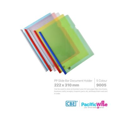 CBE Management File 9005 – PP A4 Slide Bar File | Fail Pengurusan A4 (Durable & Water-Resistant)