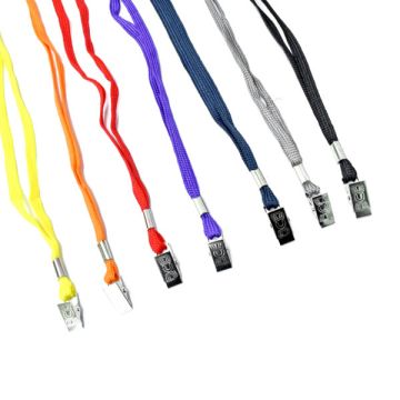 Flat Cotton Lanyard 10pcs Pack