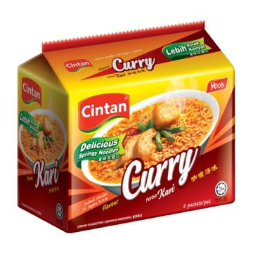 Cintan Curry Instant Noodles 5pcs Pack