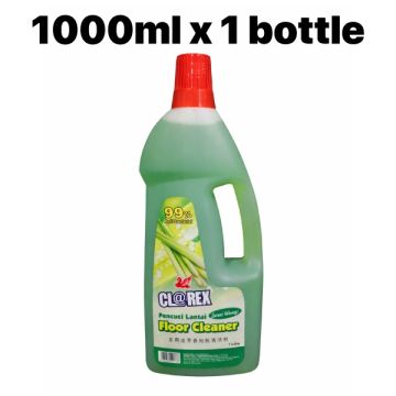 Clarex Floor Cleaner Lemongrass 1L 99% Anti-Bacterial