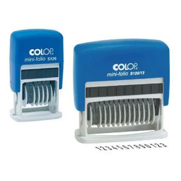 Colop Numbering Chop S120/13 S126 Mini-Folio