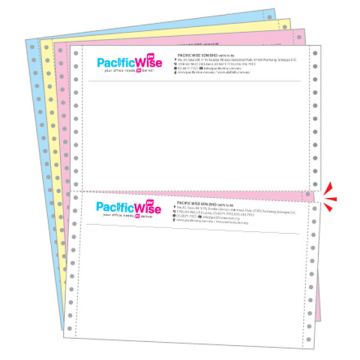 QForm Computer Form Custom Printing 2 Up Direct Factory 9.5x11