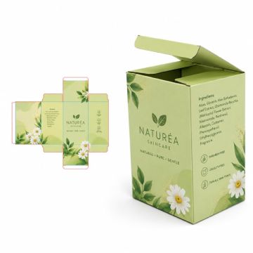 Customized Packaging Box A002X 250gsm Gloss Art Card 4C Print