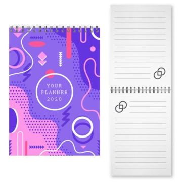 Custom Printed Wire-O Notepad 80 x 106mm