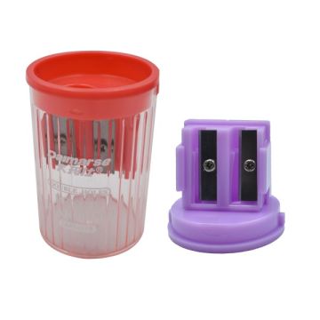 Daimarse DMS-078 Double Hole Pencil Sharpener Random Colour
