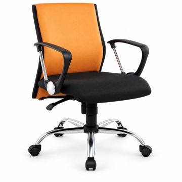 Pre-Order DF-413LA Executive Lowback Office Chair 360° Swivel Fabric