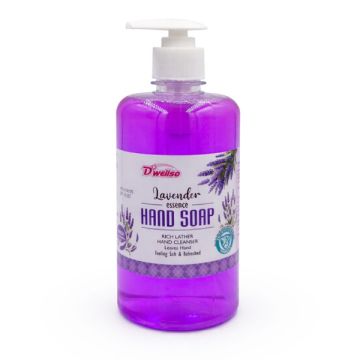 Dwellso Hand Soap Lavender Essence Gentle Cleansing 500ml