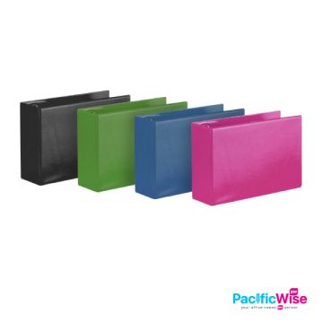 PVC CD/VCD File Keep Case – Poly-Box Disc Storage (60mm Depth, Random Colour)