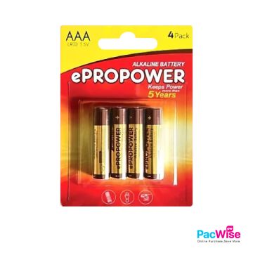 Alkaline Battery AAA/ePROPOWER/Bateri Alkali/LR03 1.5V