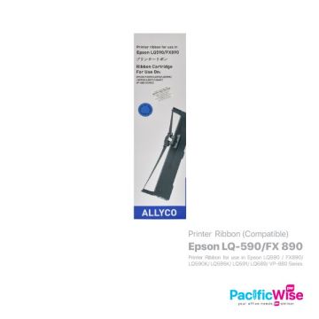 Epson Printer Ribbon LQ-590 FX 890 LQ590K LQ595K LQ591 LQ689 VP-880 Series (Compatible)